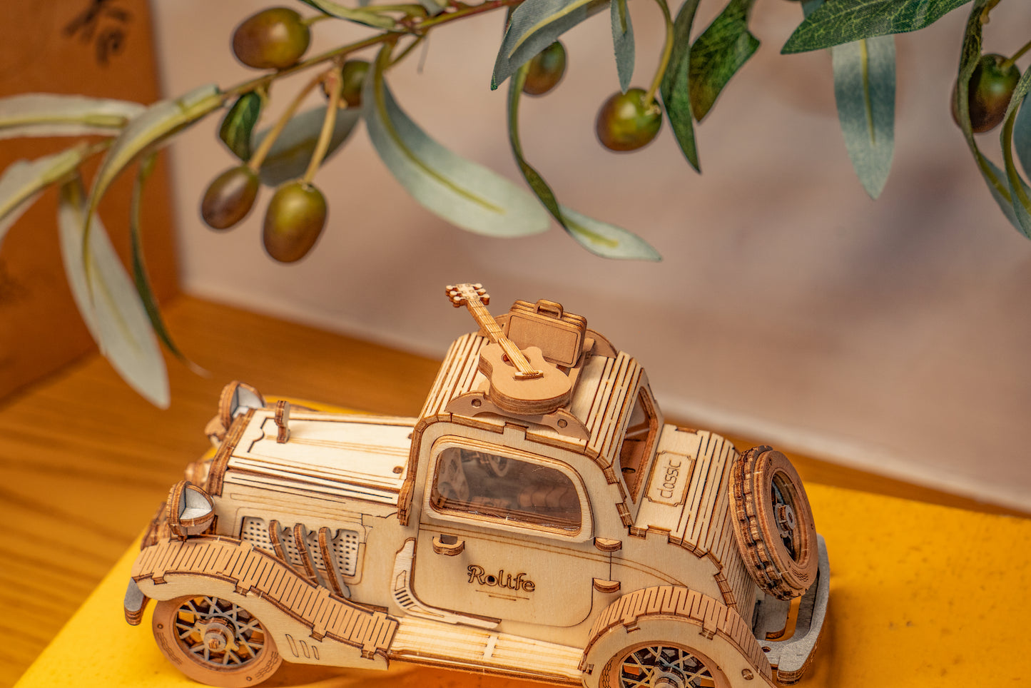 Medinis Konstruktorius "Vintage Car"