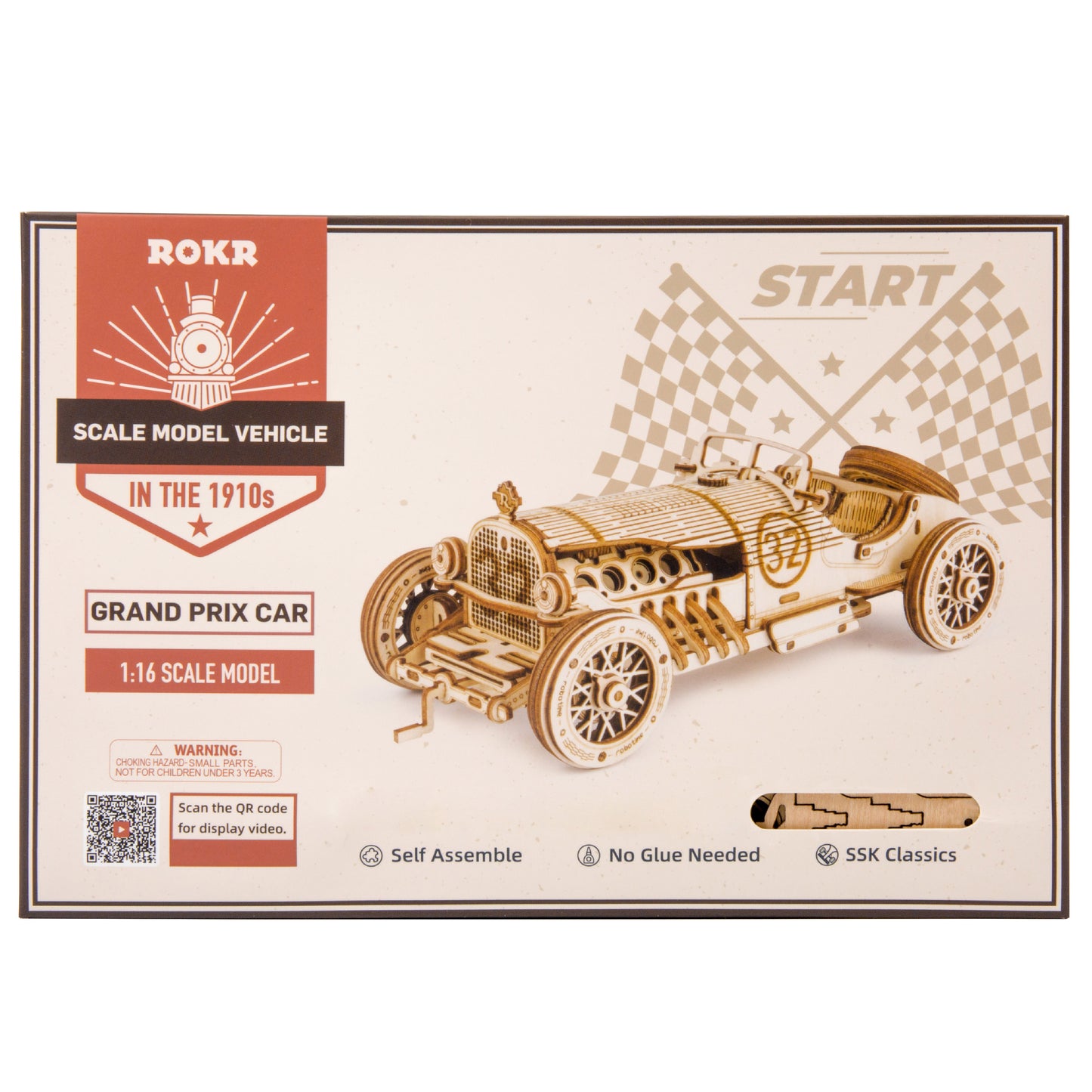 Medinis Konstruktorius "Grand Prix Car"