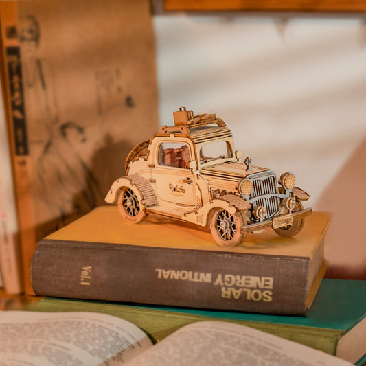 Medinis Konstruktorius "Vintage Car"